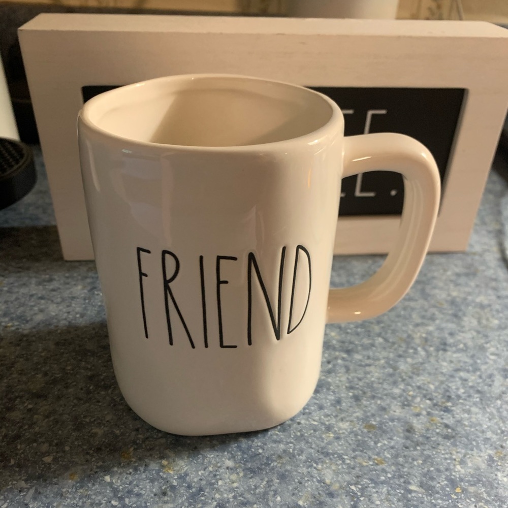 Rae Dunn “FRIEND” mug